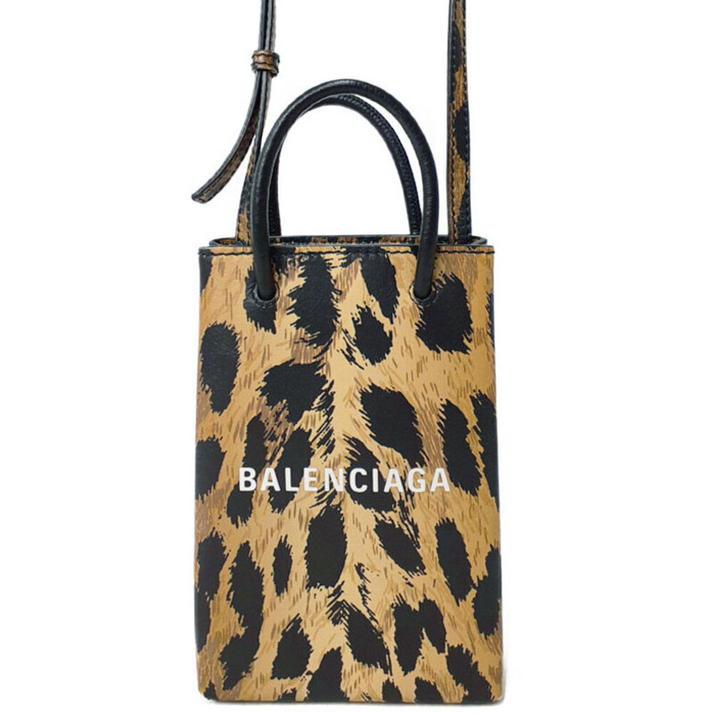 Balenciaga Shopping Phone Holder Bag - Picture 2 of 9